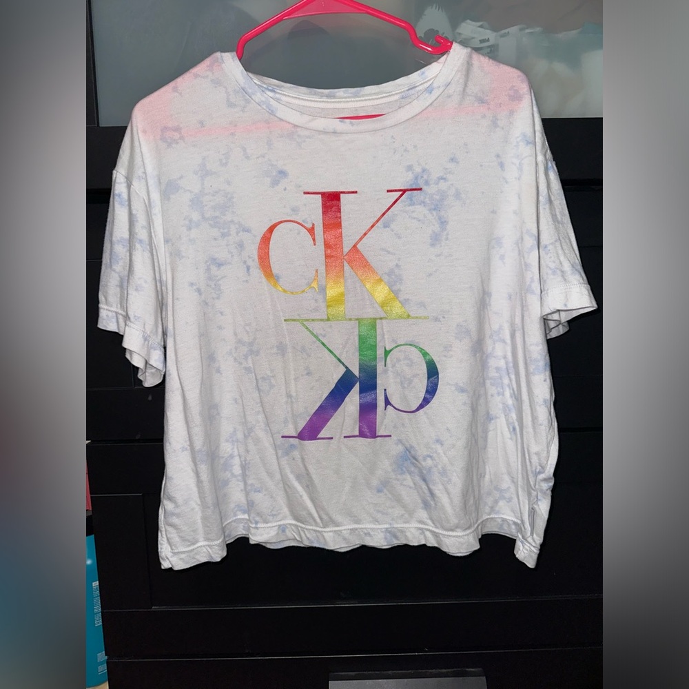 womens calvin klein tee